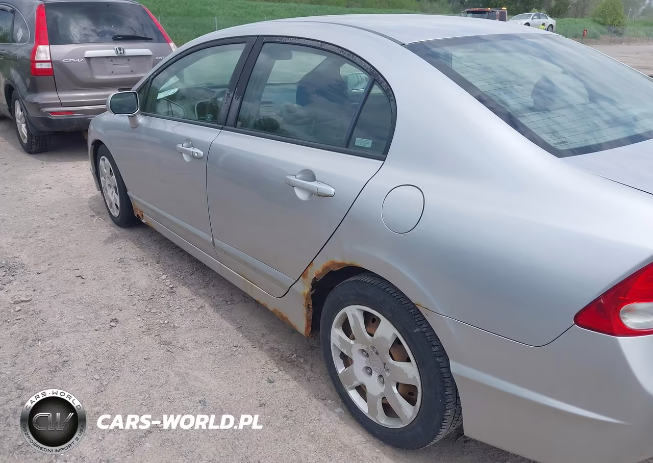 2009 Honda Civic Lx VIN:19XFA15549E023691 - 6