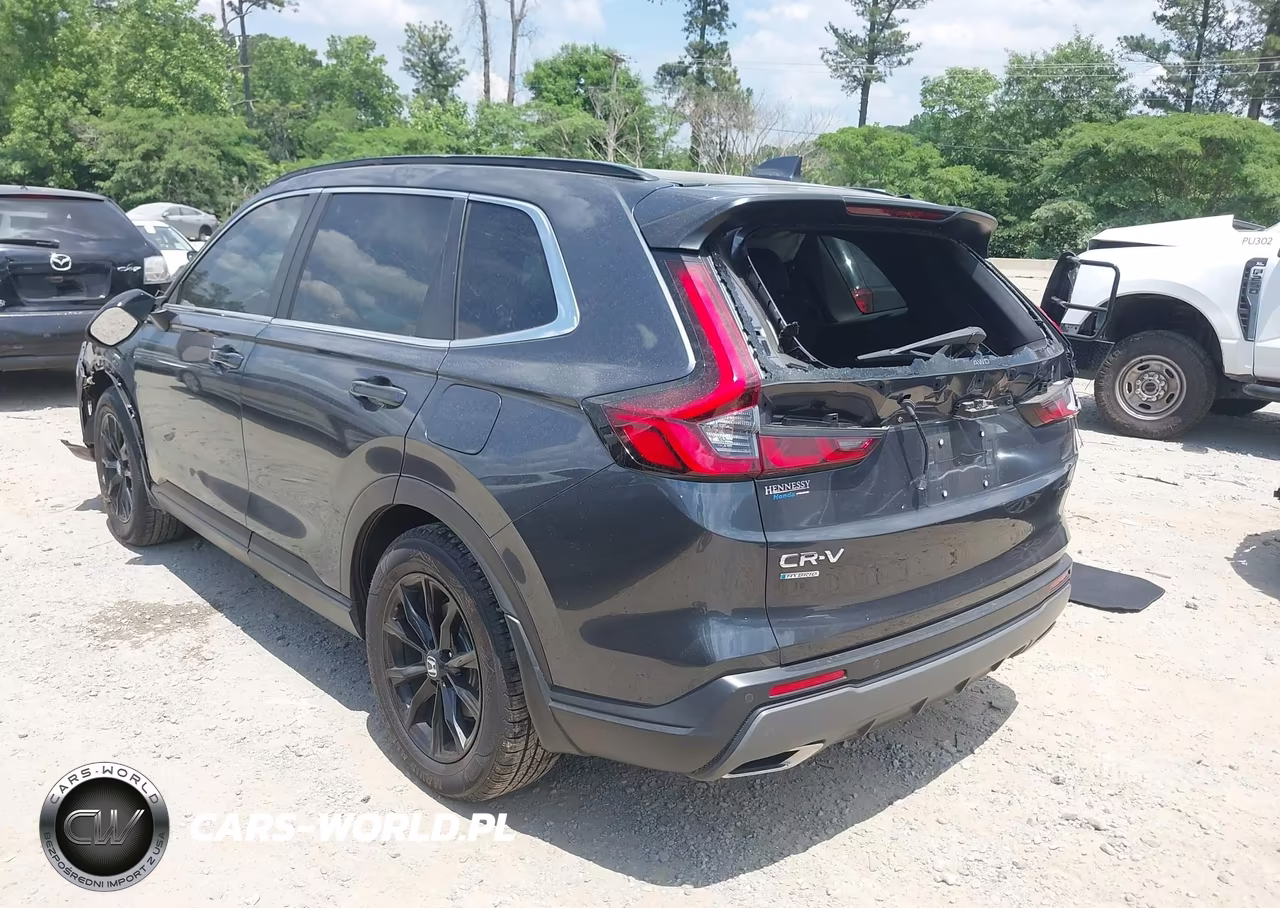2025 Honda Cr-V Hybrid Sport-L VIN:7FARS6H84SE009081 - 3