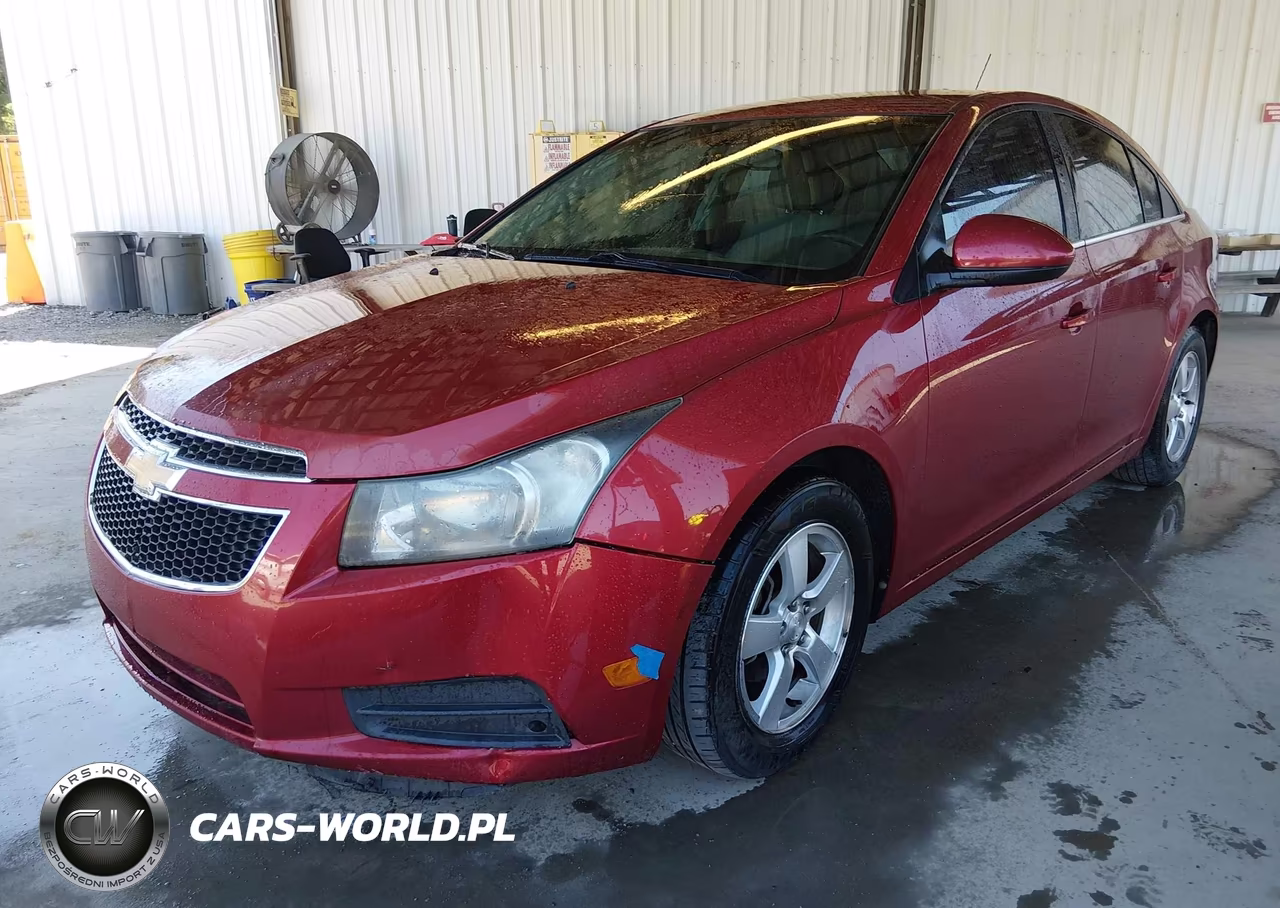 2012 Chevrolet Cruze Lt VIN:1G1PE5SC0C7234289 - 2