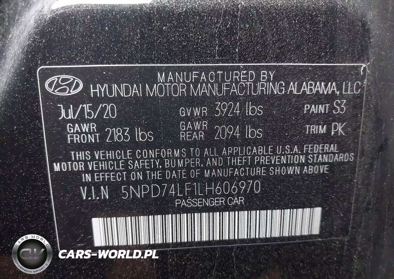 2020 Hyundai Elantra Se VIN:5NPD74LF1LH606970 - 9
