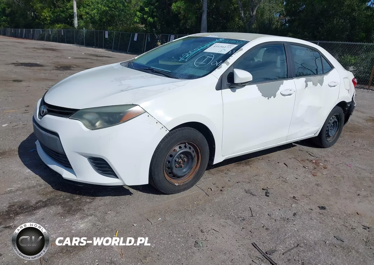 2016 Toyota Corolla L VIN:5YFBURHE2GP410414 - 2