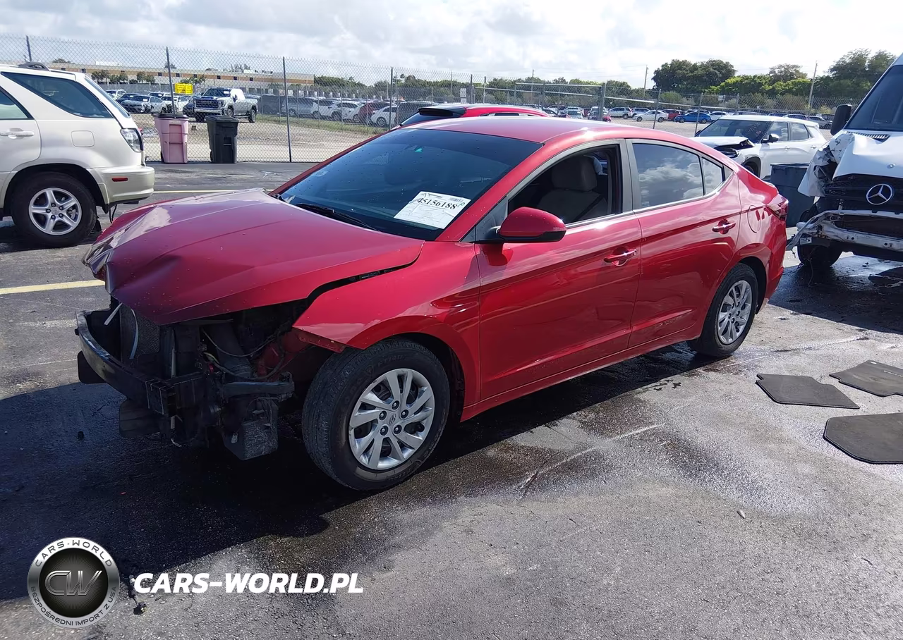 2020 Hyundai Elantra Se VIN:KMHD74LFXLU901292 - 2