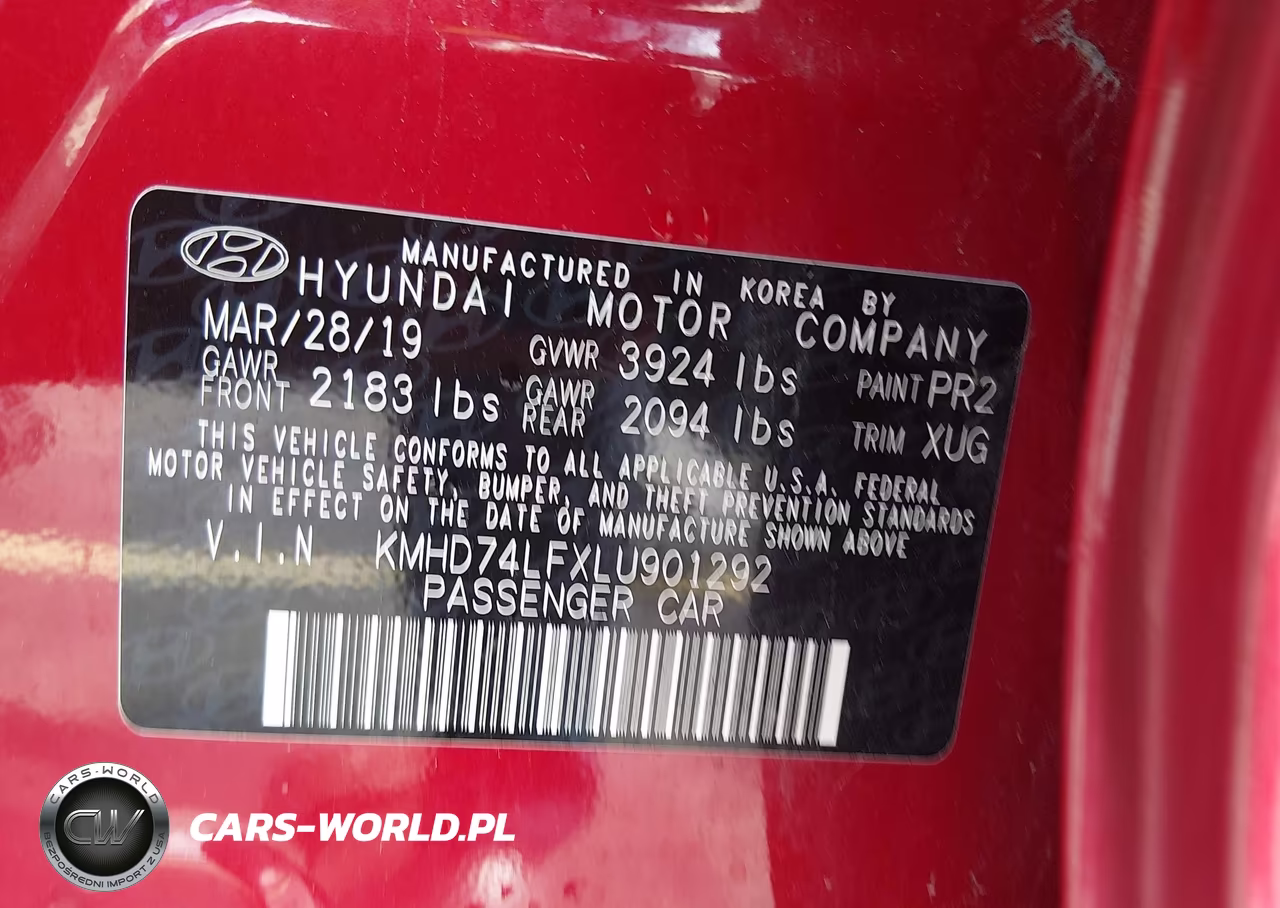 2020 Hyundai Elantra Se VIN:KMHD74LFXLU901292 - 9