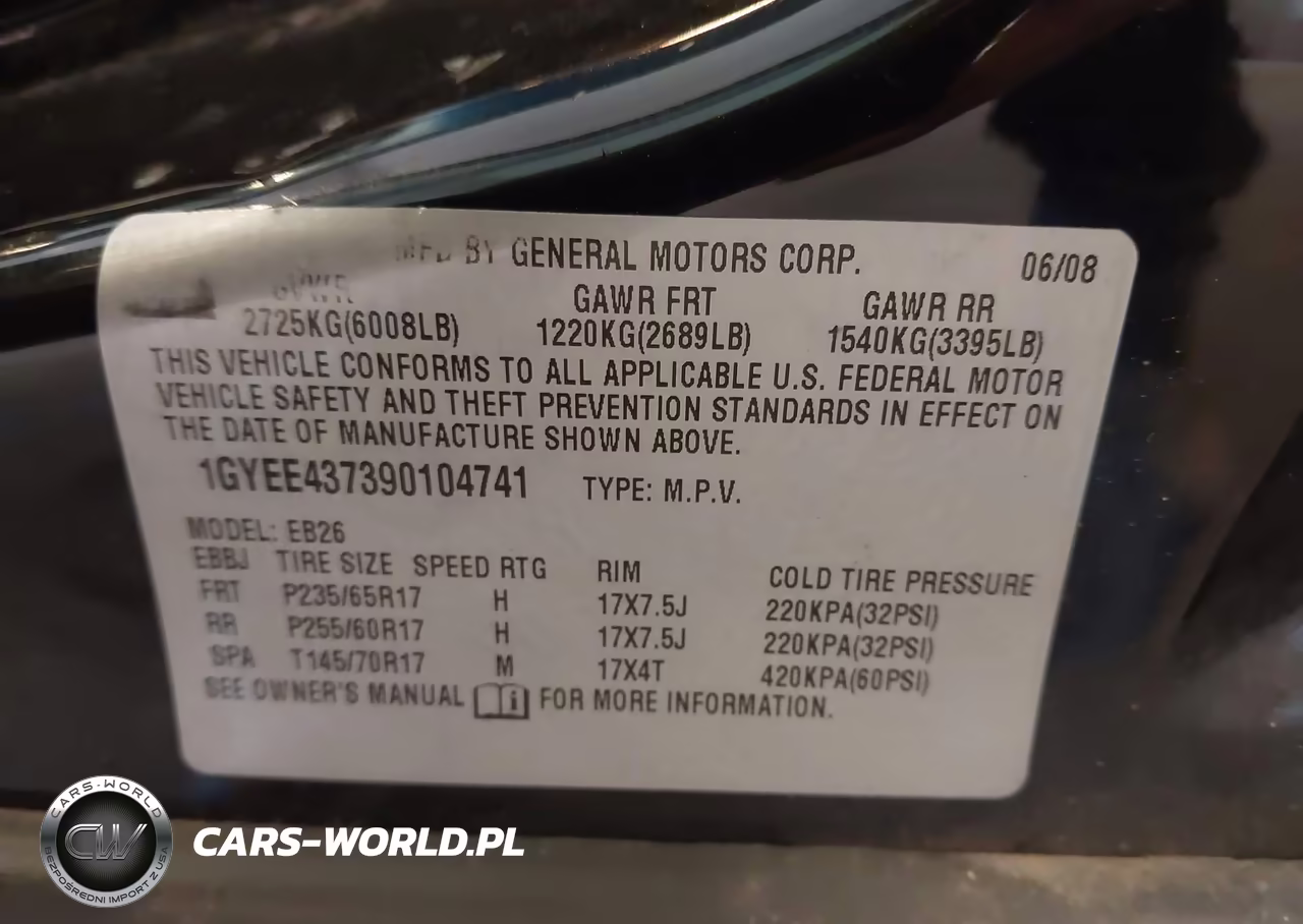 2009 Cadillac Srx V6 VIN:1GYEE437390104741 - 9