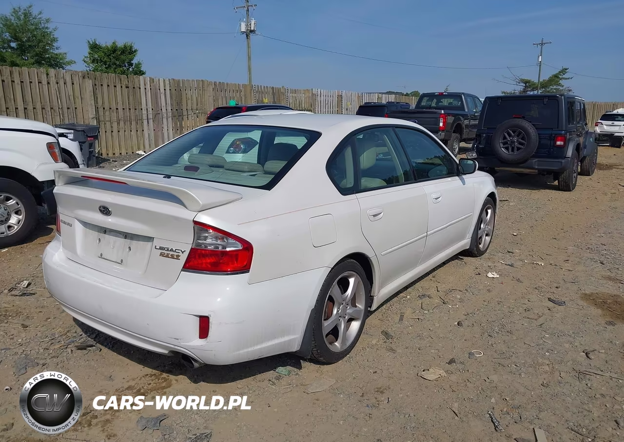 2008 Subaru Legacy 2.5I Limited VIN:4S3BL626687208357 - 4