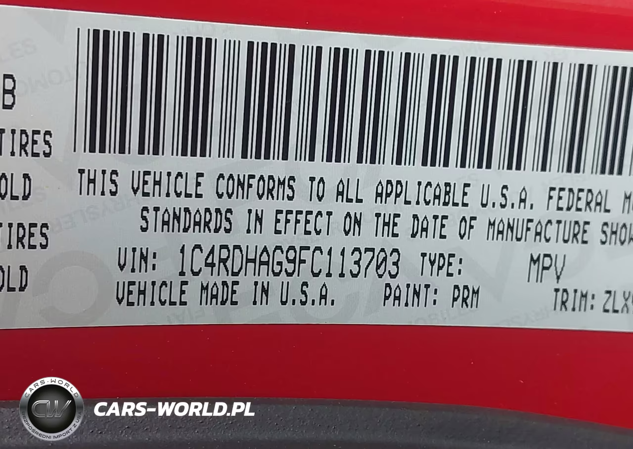 2015 Dodge Durango Sxt VIN:1C4RDHAG9FC113703 - 9