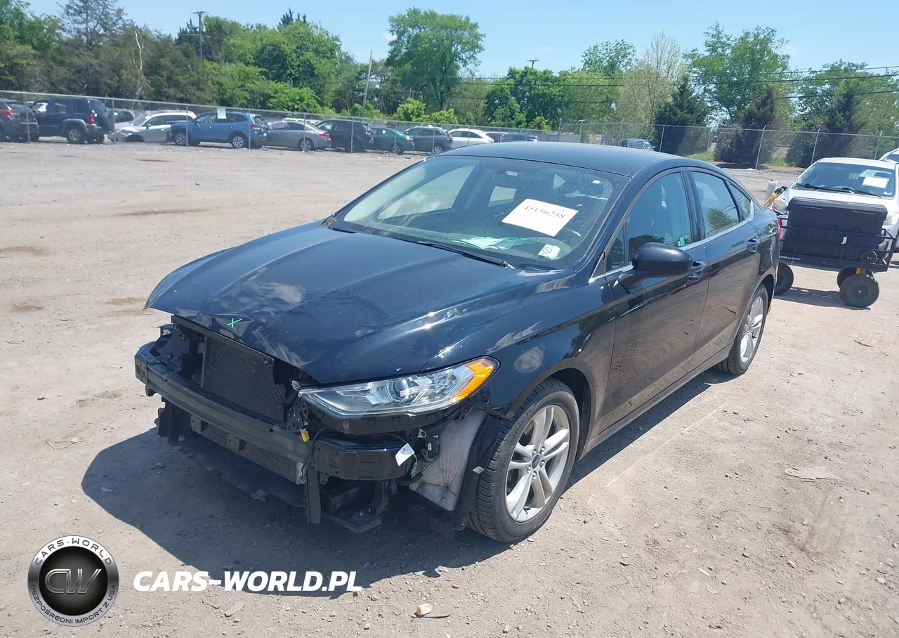 2018 Ford Fusion Se VIN:3FA6P0H77JR170385 - 2