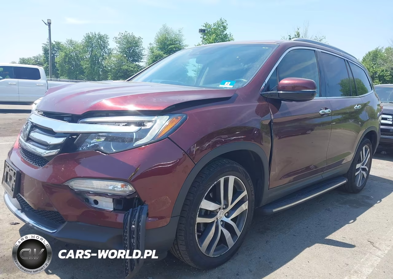 2018 Honda Pilot Elite VIN:5FNYF6H04JB016827 - 2