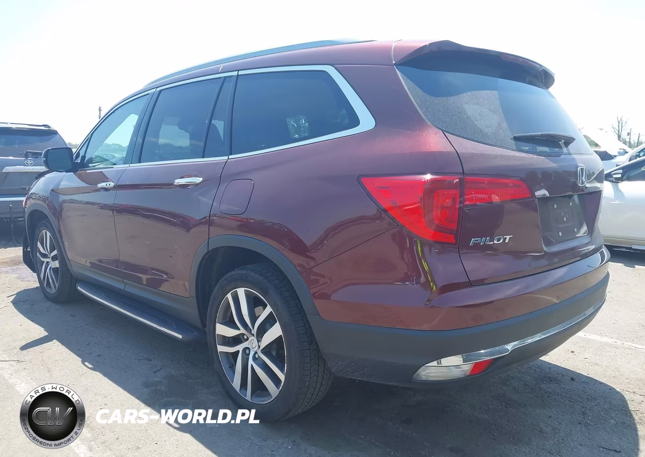 2018 Honda Pilot Elite VIN:5FNYF6H04JB016827 - 3