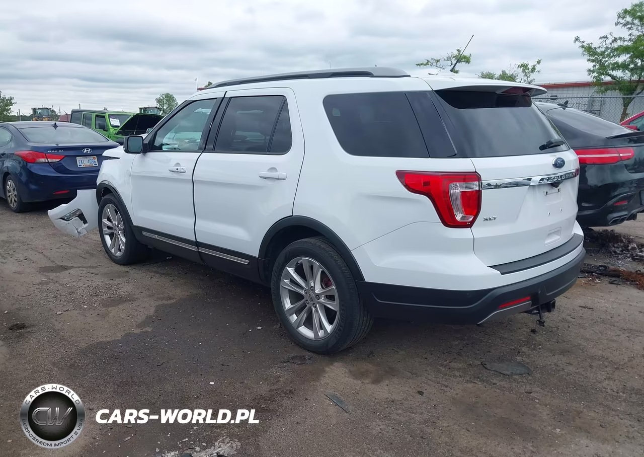 2019 Ford Explorer Xlt VIN:1FM5K7D86KGA39190 - 3
