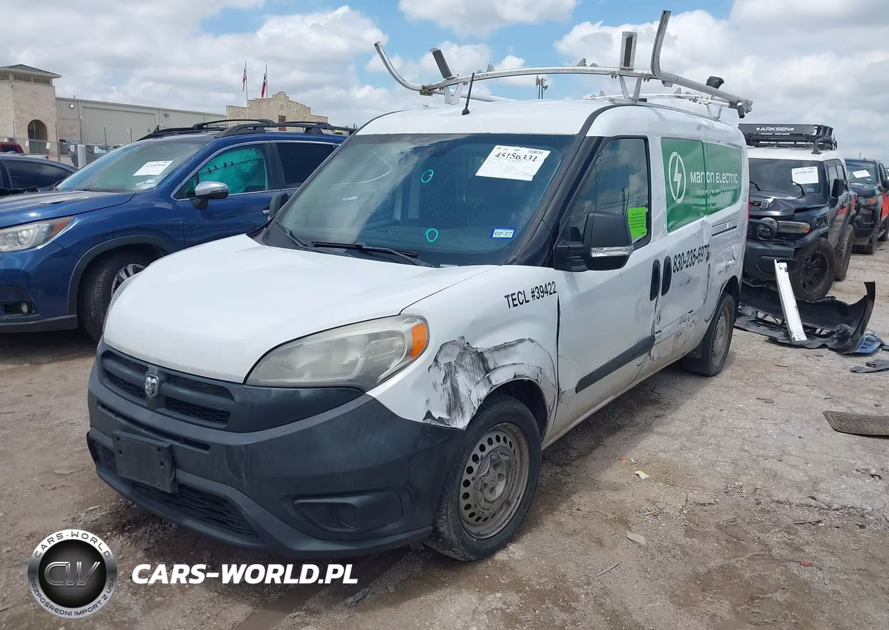 2017 Ram Promaster City Tradesman VIN:ZFBERFAB1H6E60393 - 2