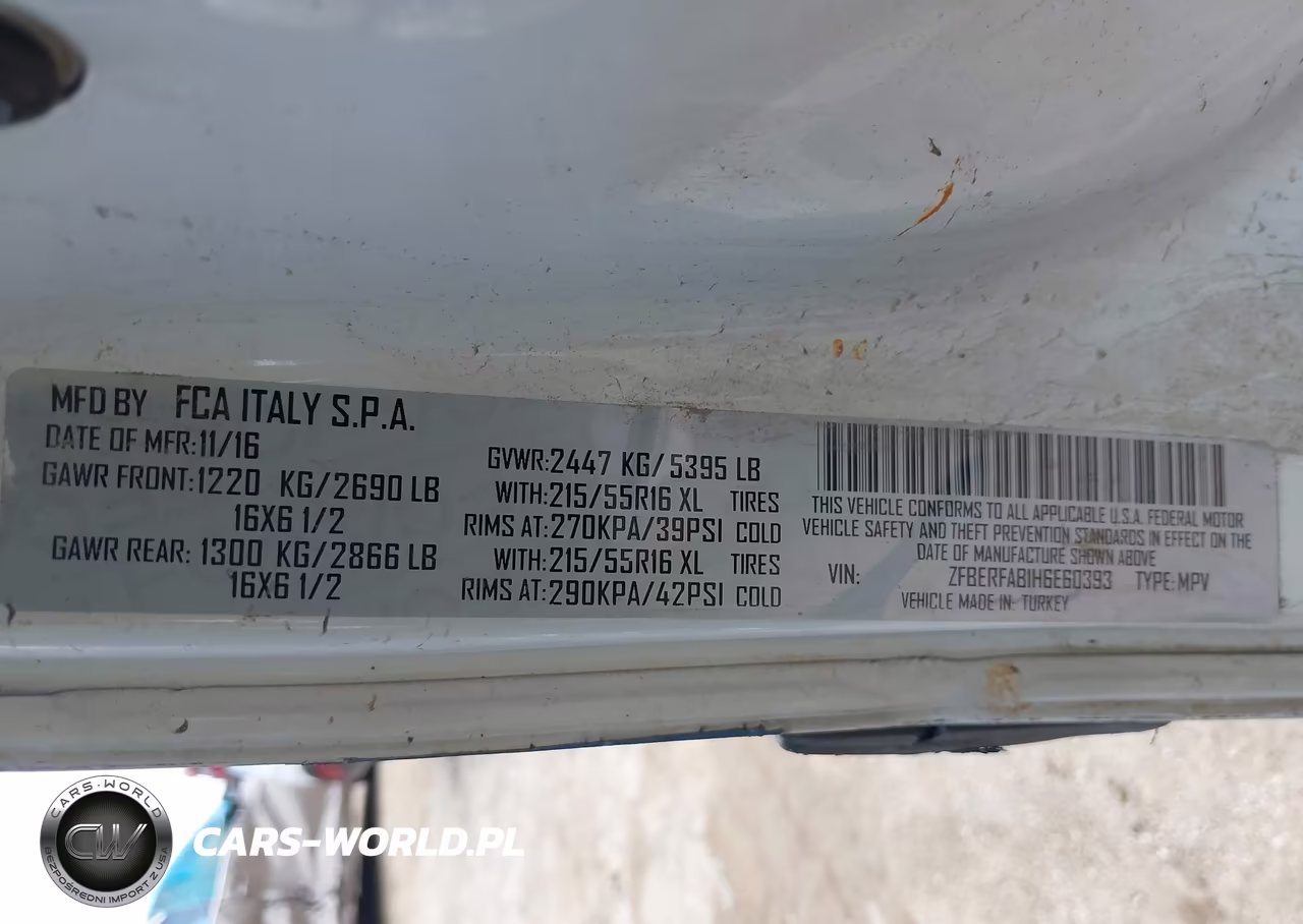 2017 Ram Promaster City Tradesman VIN:ZFBERFAB1H6E60393 - 9