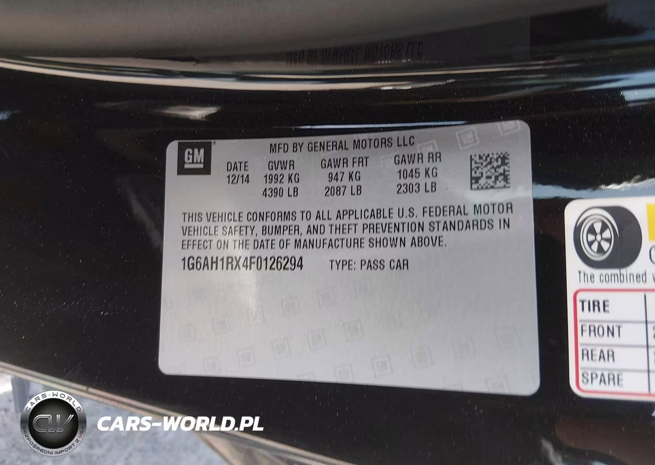 2015 Cadillac Ats Luxury VIN:1G6AH1RX4F0126294 - 9
