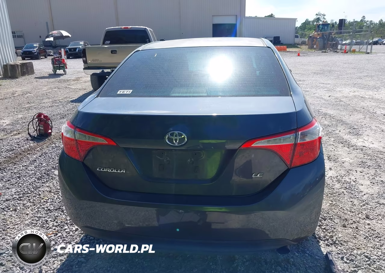 2016 Toyota Corolla Le VIN:5YFBURHE1GP548462 - 17