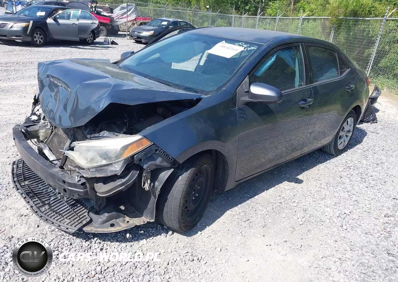 2016 Toyota Corolla Le VIN:5YFBURHE1GP548462 - 2