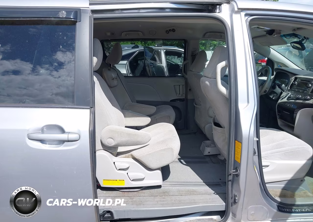2012 Toyota Sienna Le V6 8 Passenger VIN:5TDKK3DC9CS176670 - 8