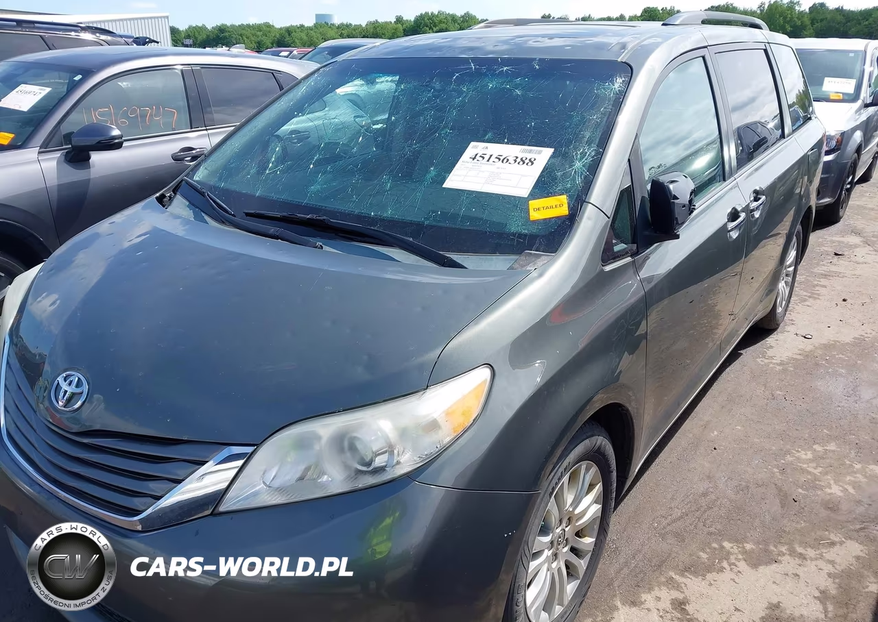 2013 Toyota Sienna Xle V6 8 Passenger VIN:5TDYK3DC0DS329707 - 6