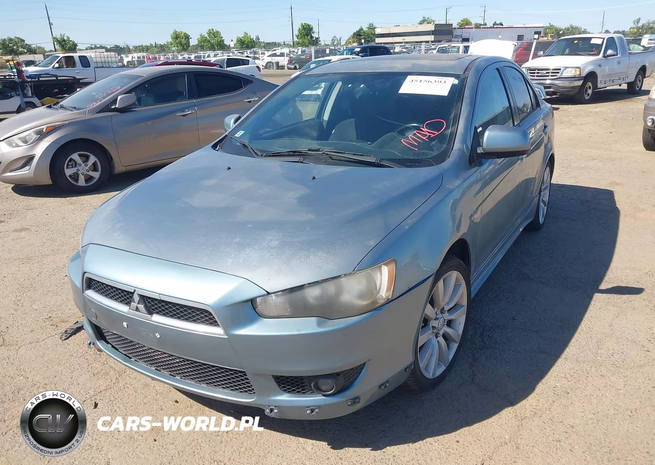 2008 Mitsubishi Lancer Gts VIN:JA3AU86UX8U025122 - 2