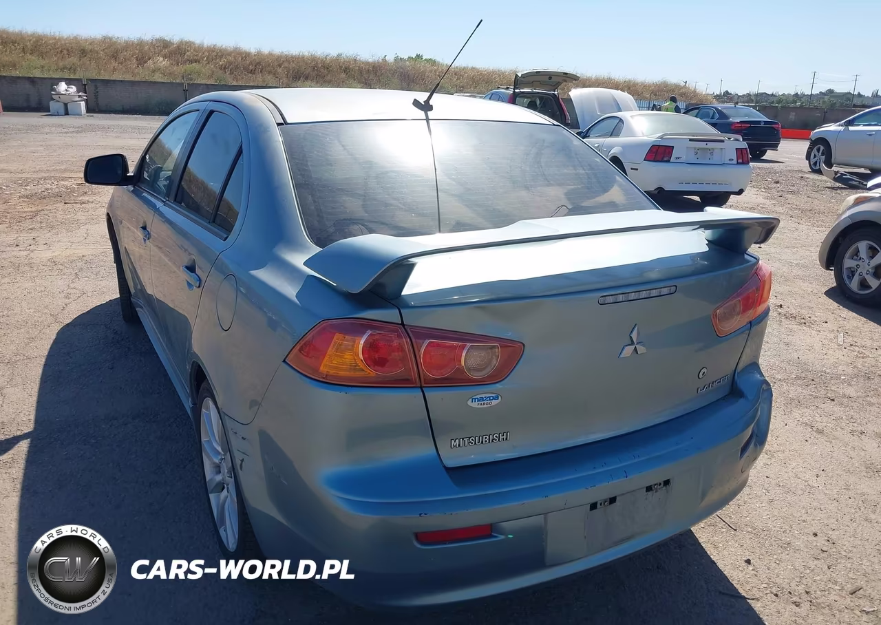 2008 Mitsubishi Lancer Gts VIN:JA3AU86UX8U025122 - 3