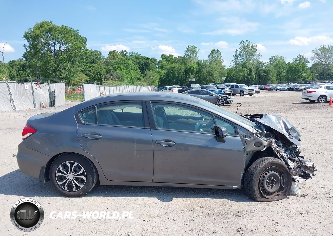 2013 Honda Civic Lx VIN:19XFB2F59DE026046 - 14