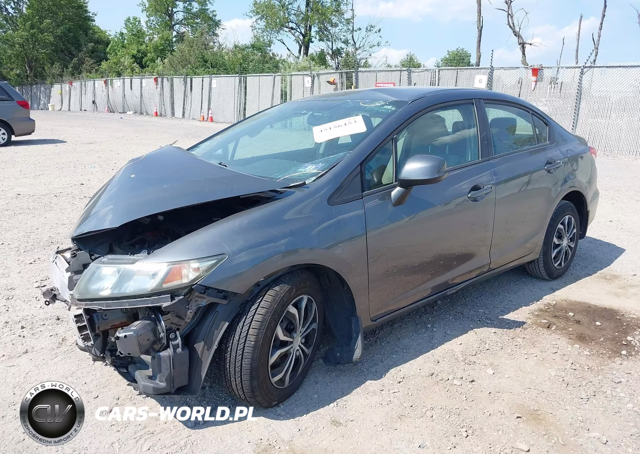 2013 Honda Civic Lx VIN:19XFB2F59DE026046 - 2
