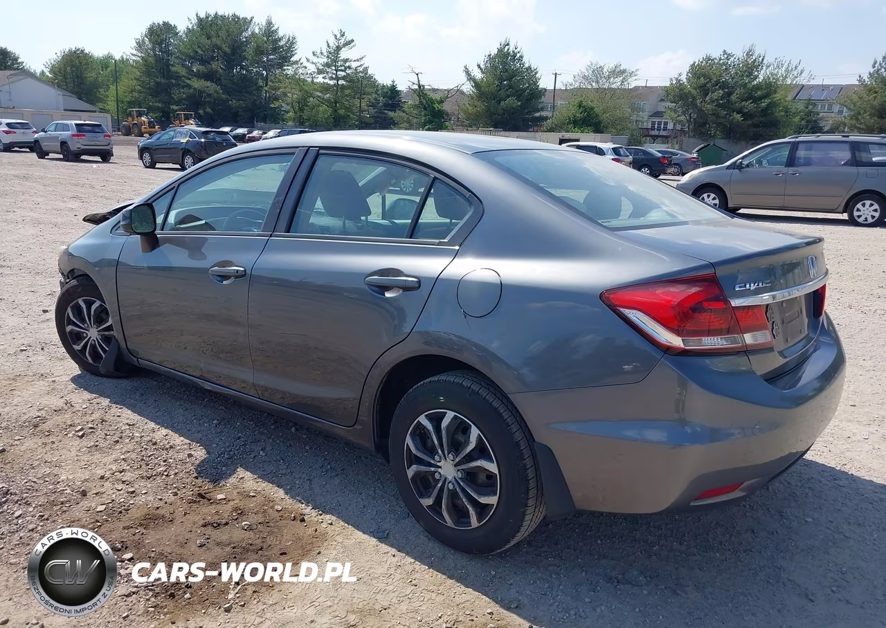 2013 Honda Civic Lx VIN:19XFB2F59DE026046 - 3