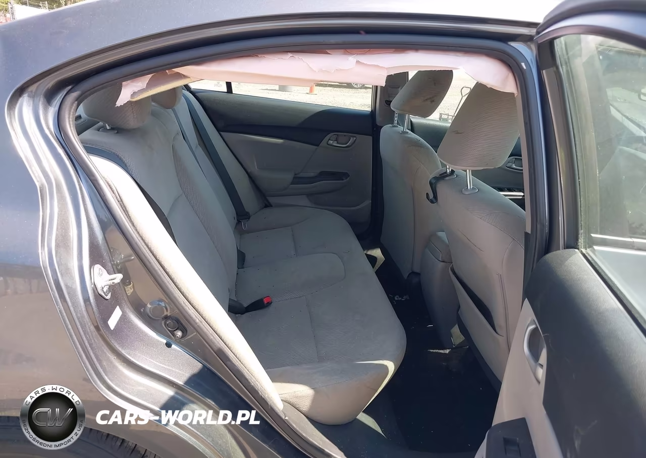 2013 Honda Civic Lx VIN:19XFB2F59DE026046 - 8