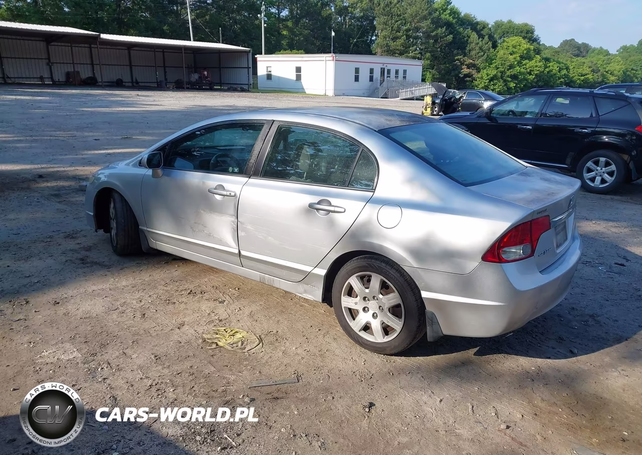 2010 Honda Civic Lx VIN:2HGFA1F51AH328381 - 3