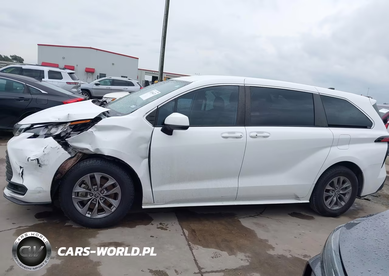 2022 Toyota Sienna Le VIN:5TDKRKEC4NS130087 - 14