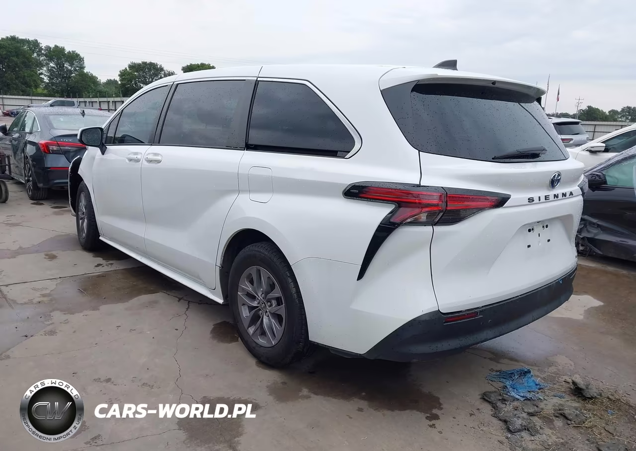 2022 Toyota Sienna Le VIN:5TDKRKEC4NS130087 - 3