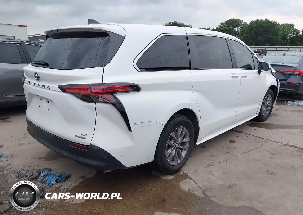 2022 Toyota Sienna Le VIN:5TDKRKEC4NS130087 - 4