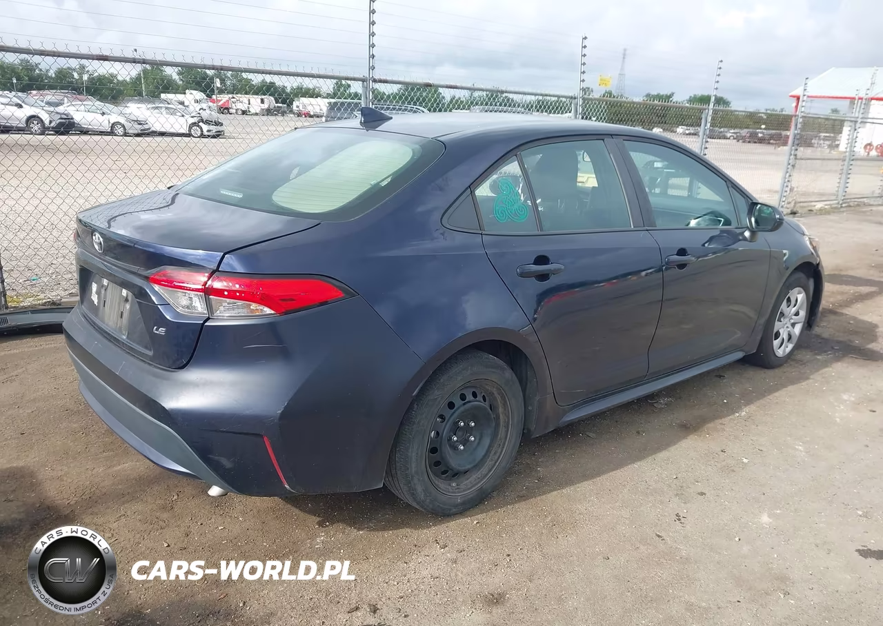 2021 Toyota Corolla Le VIN:5YFEPMAE4MP189654 - 4
