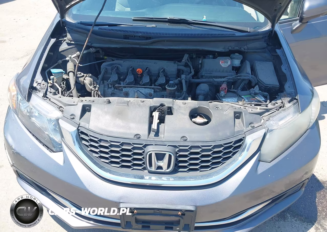 2014 Honda Civic Lx VIN:2HGFB2F52EH501835 - 10