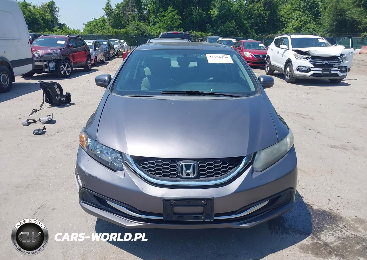 2014 Honda Civic Lx VIN:2HGFB2F52EH501835 - 13