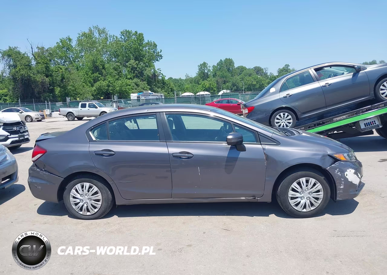 2014 Honda Civic Lx VIN:2HGFB2F52EH501835 - 14