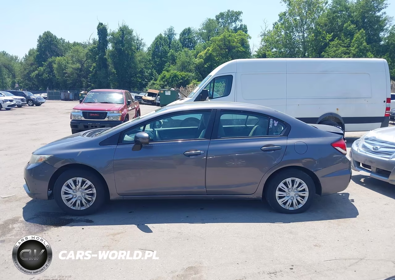 2014 Honda Civic Lx VIN:2HGFB2F52EH501835 - 15