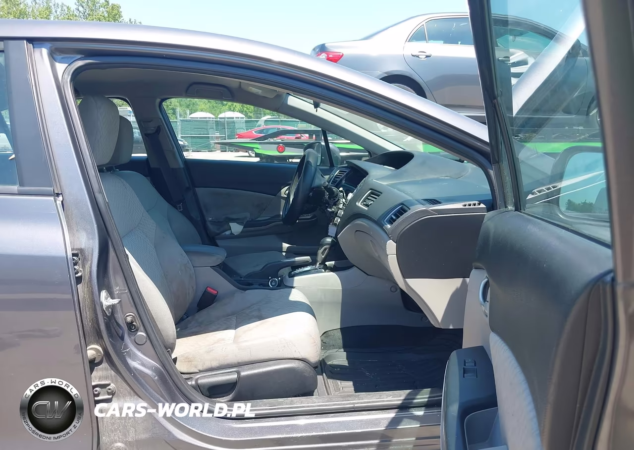 2014 Honda Civic Lx VIN:2HGFB2F52EH501835 - 5