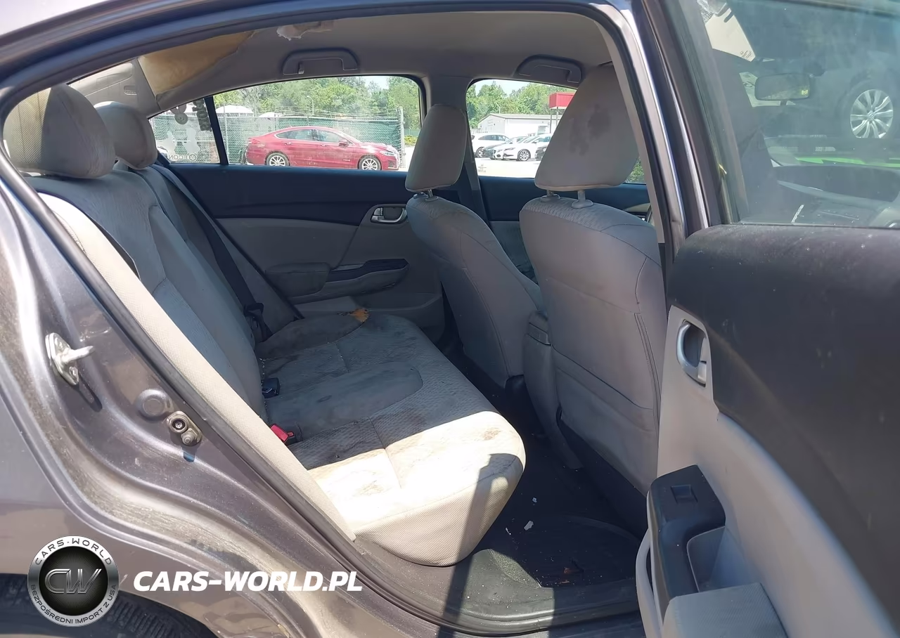 2014 Honda Civic Lx VIN:2HGFB2F52EH501835 - 8