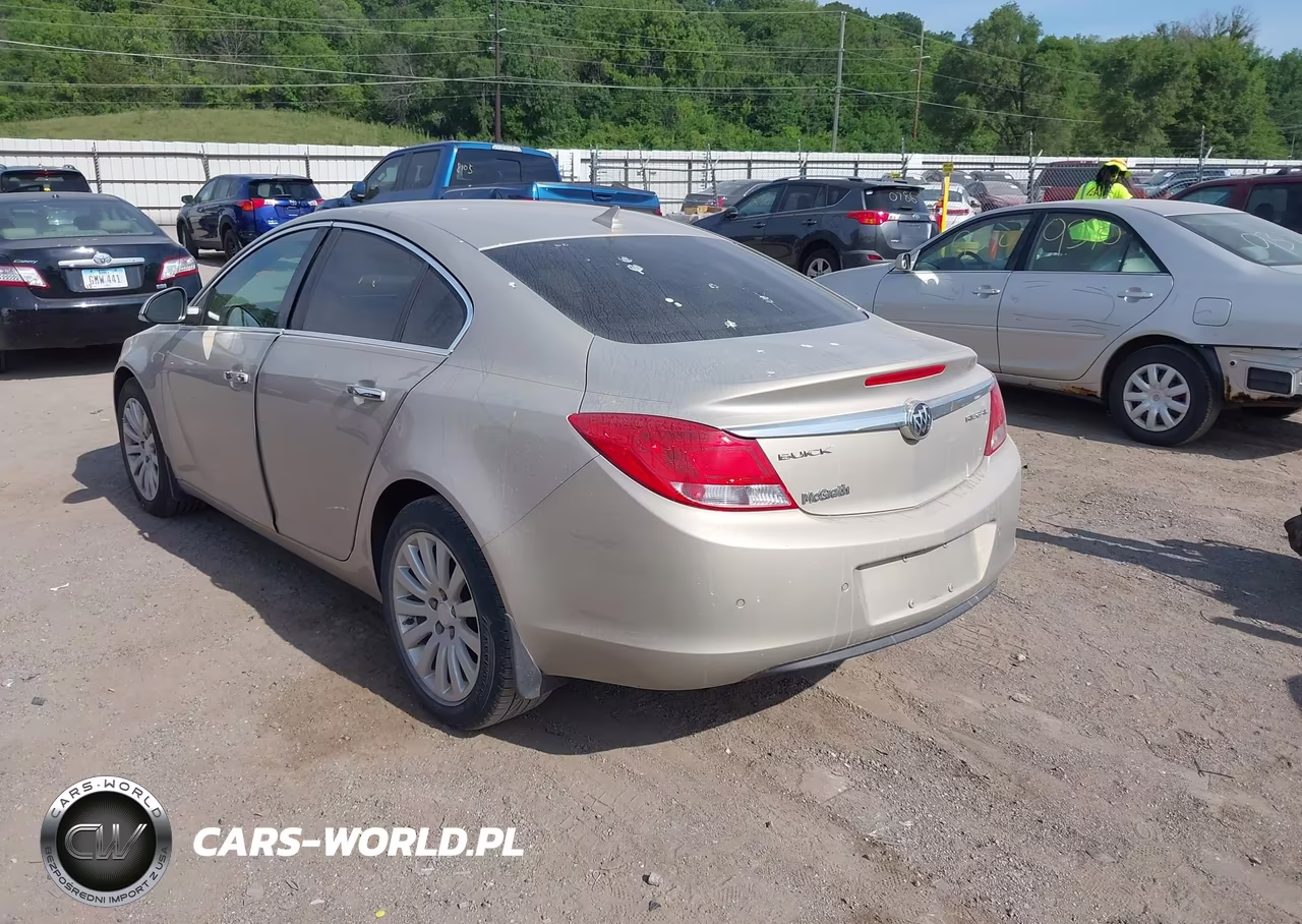 2012 Buick Regal Premium 1 VIN:2G4GS5EK9C9166653 - 3