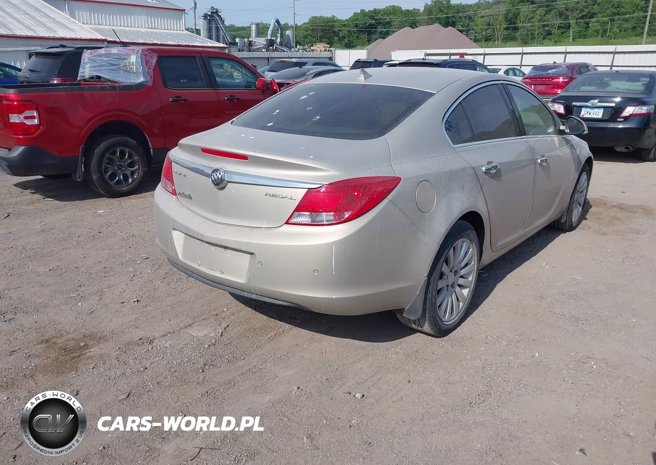 2012 Buick Regal Premium 1 VIN:2G4GS5EK9C9166653 - 4