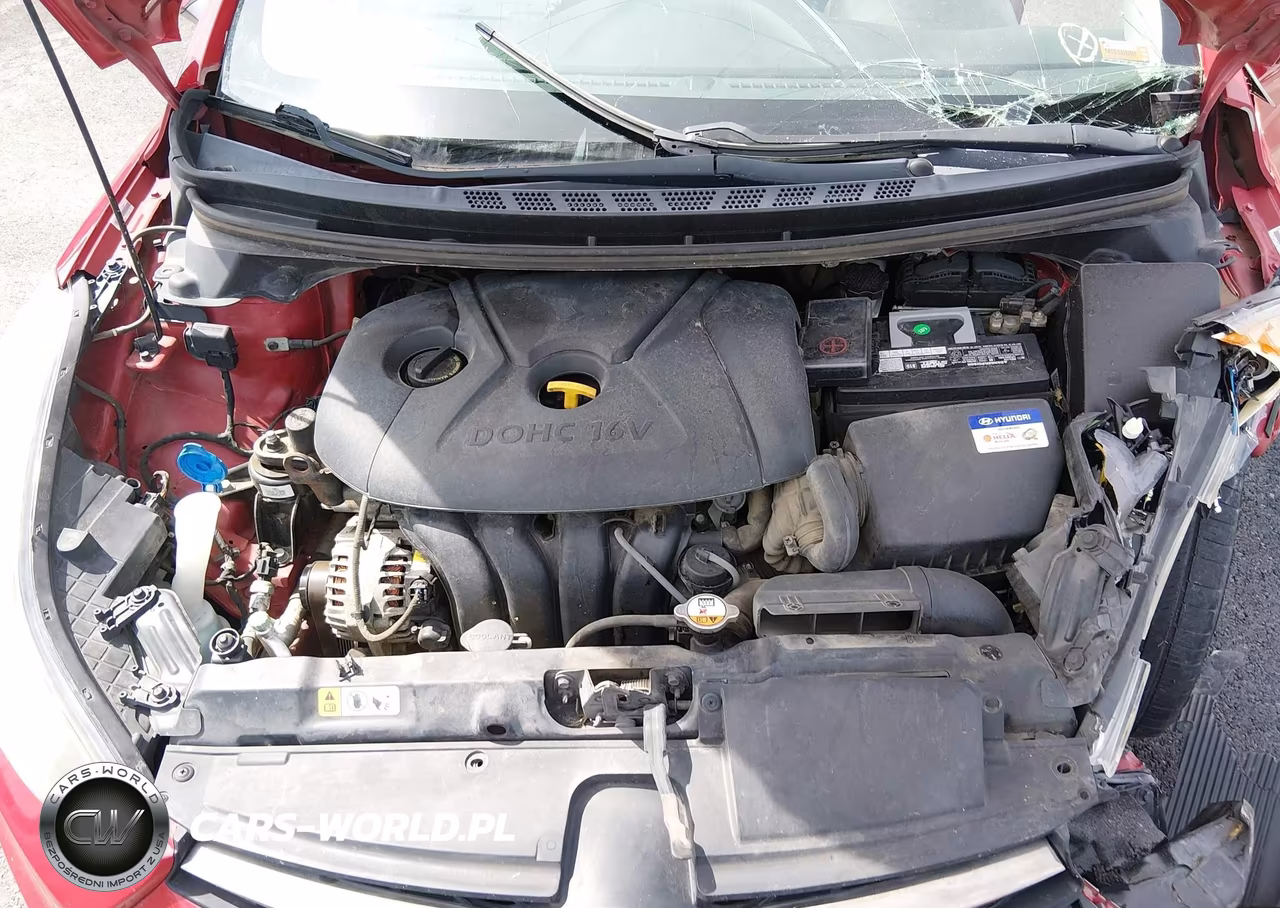 2013 Hyundai Elantra Gs VIN:KMHDH6AE6DU010971 - 10