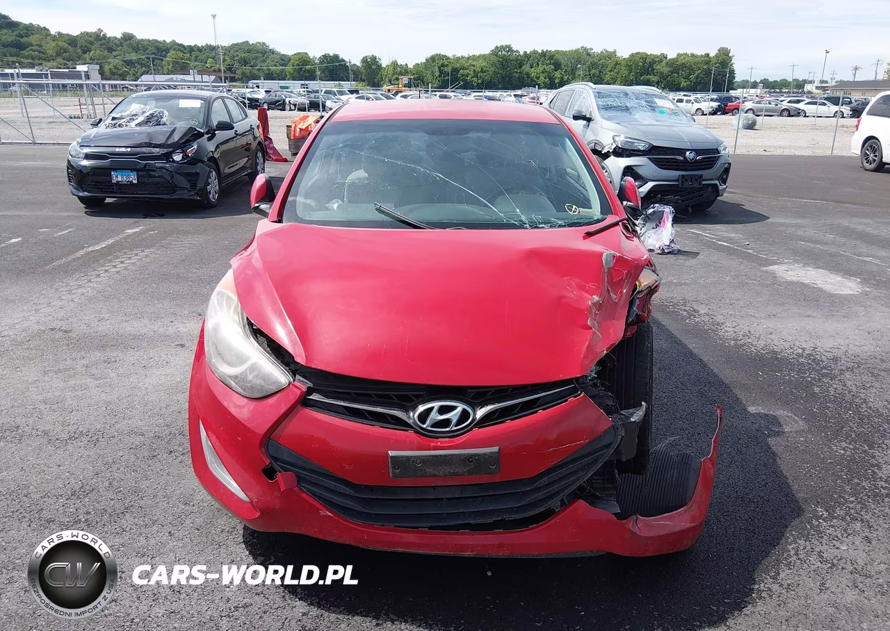 2013 Hyundai Elantra Gs VIN:KMHDH6AE6DU010971 - 13