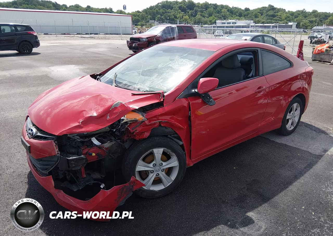 2013 Hyundai Elantra Gs VIN:KMHDH6AE6DU010971 - 2