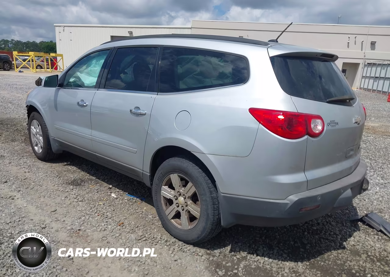 2012 Chevrolet Traverse 1Lt VIN:1GNKRGEDXCJ100325 - 3