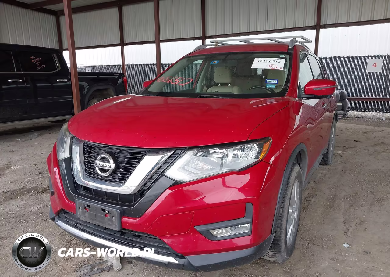 2017 Nissan Rogue Sv VIN:JN8AT2MT9HW394106 - 2