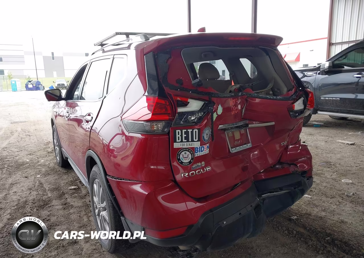 2017 Nissan Rogue Sv VIN:JN8AT2MT9HW394106 - 3