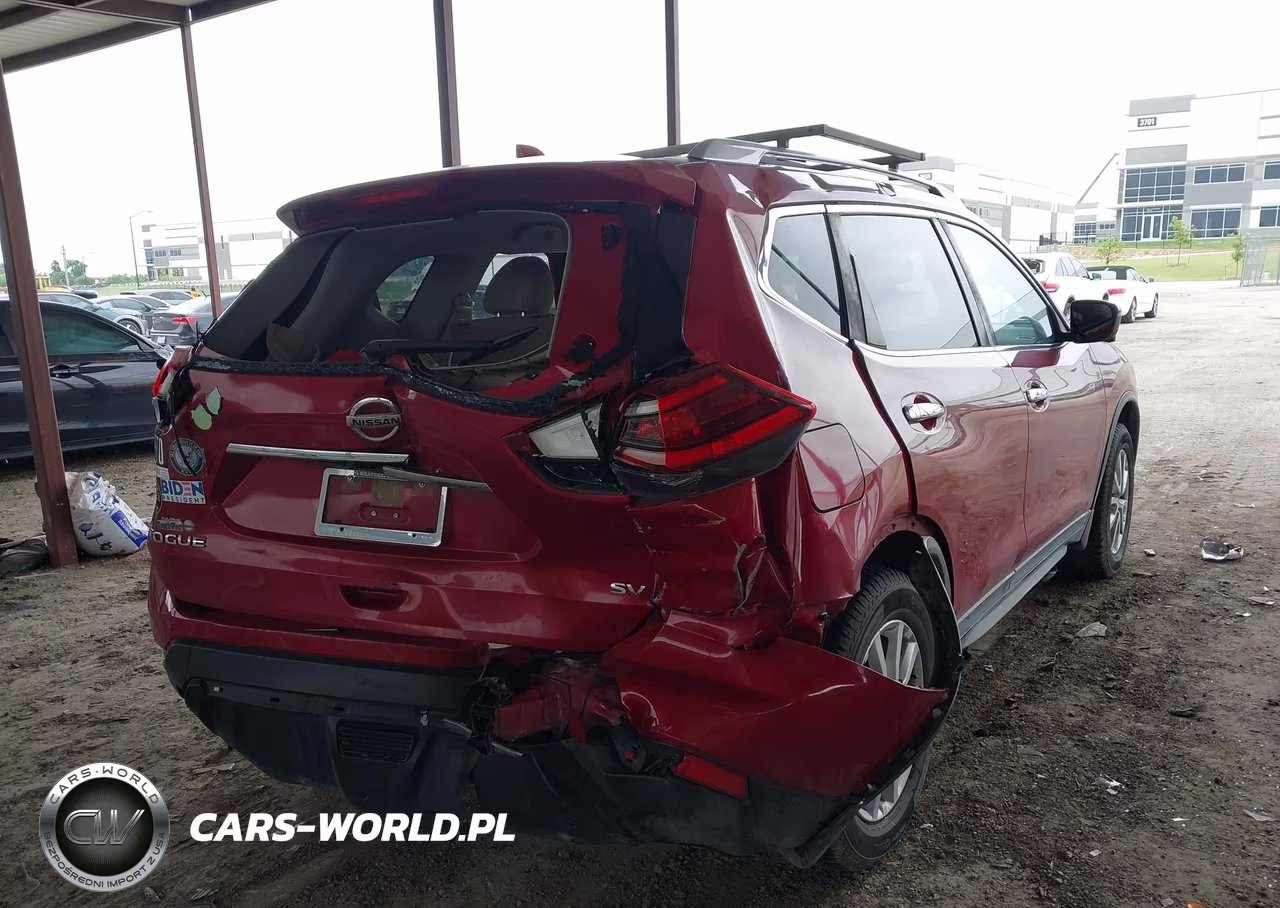 2017 Nissan Rogue Sv VIN:JN8AT2MT9HW394106 - 4