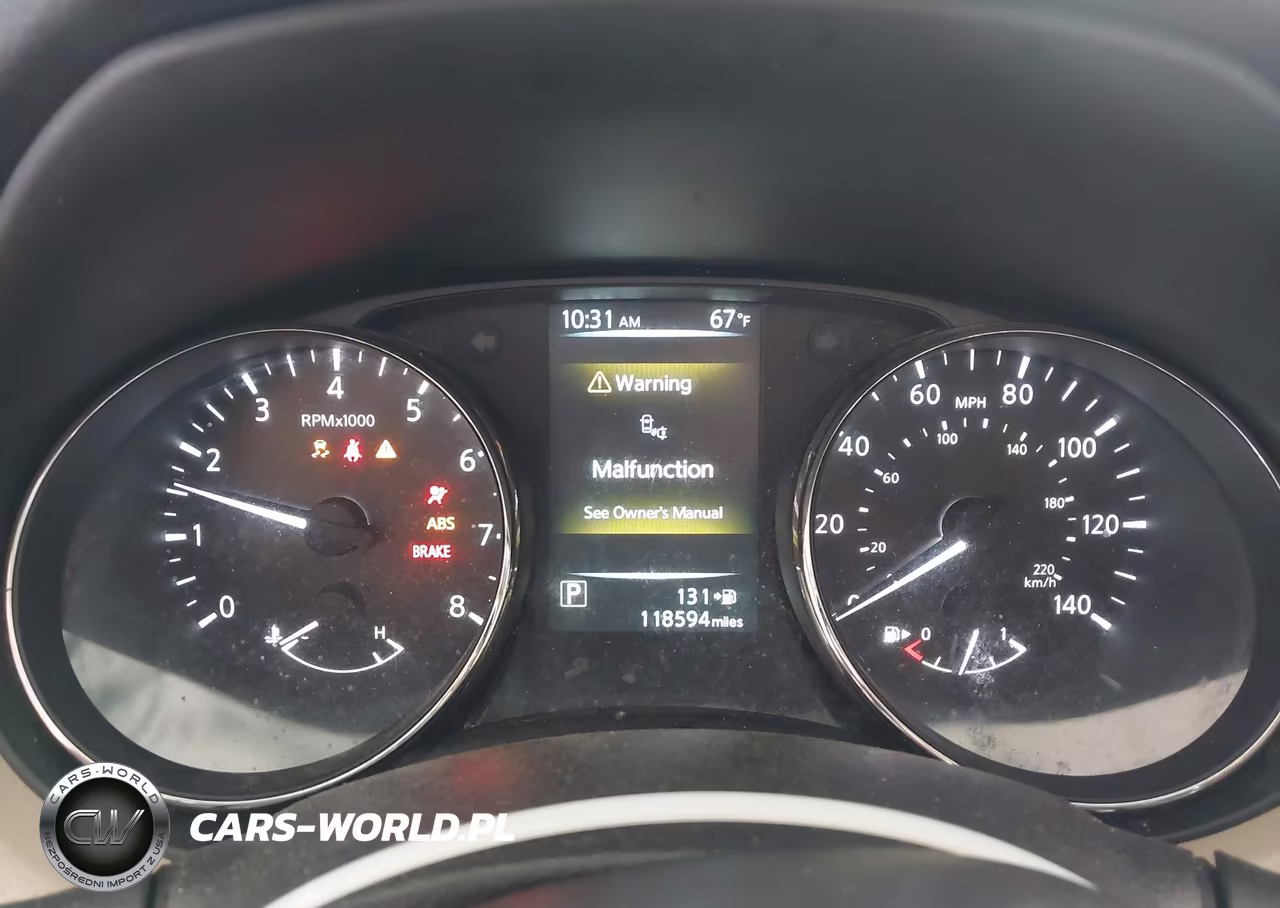 2017 Nissan Rogue Sv VIN:JN8AT2MT9HW394106 - 7