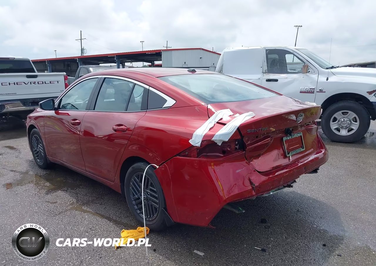 2026 Nissan Sentra Sv VIN:3N1AB9CVXTY227932 - 3