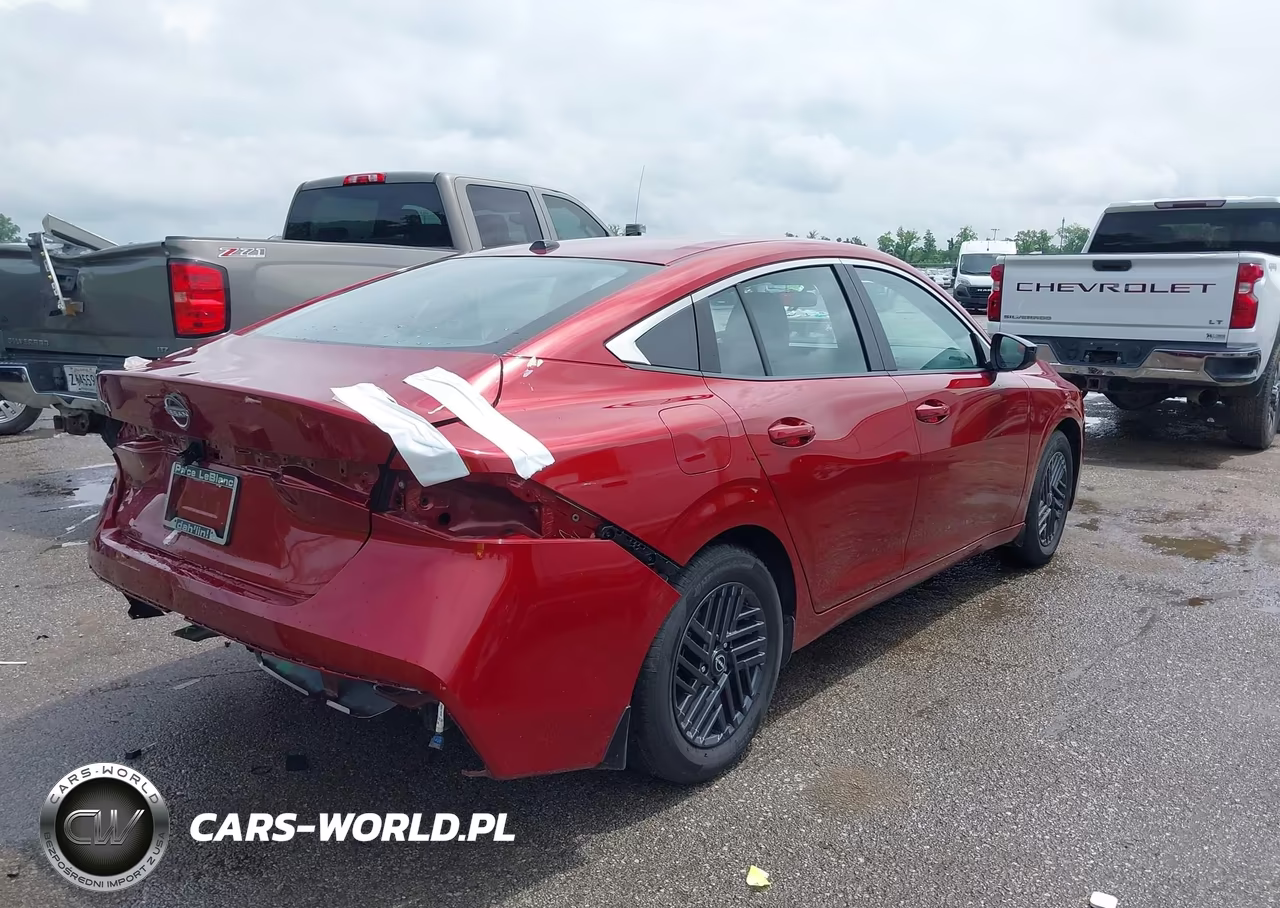 2026 Nissan Sentra Sv VIN:3N1AB9CVXTY227932 - 4